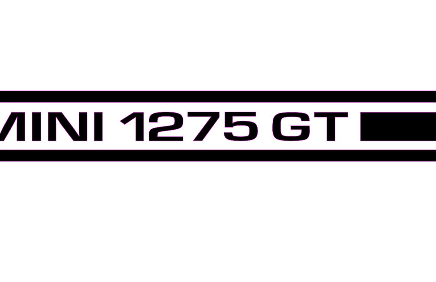 1275 GT Stripes StickyFingers Decals & Graphics