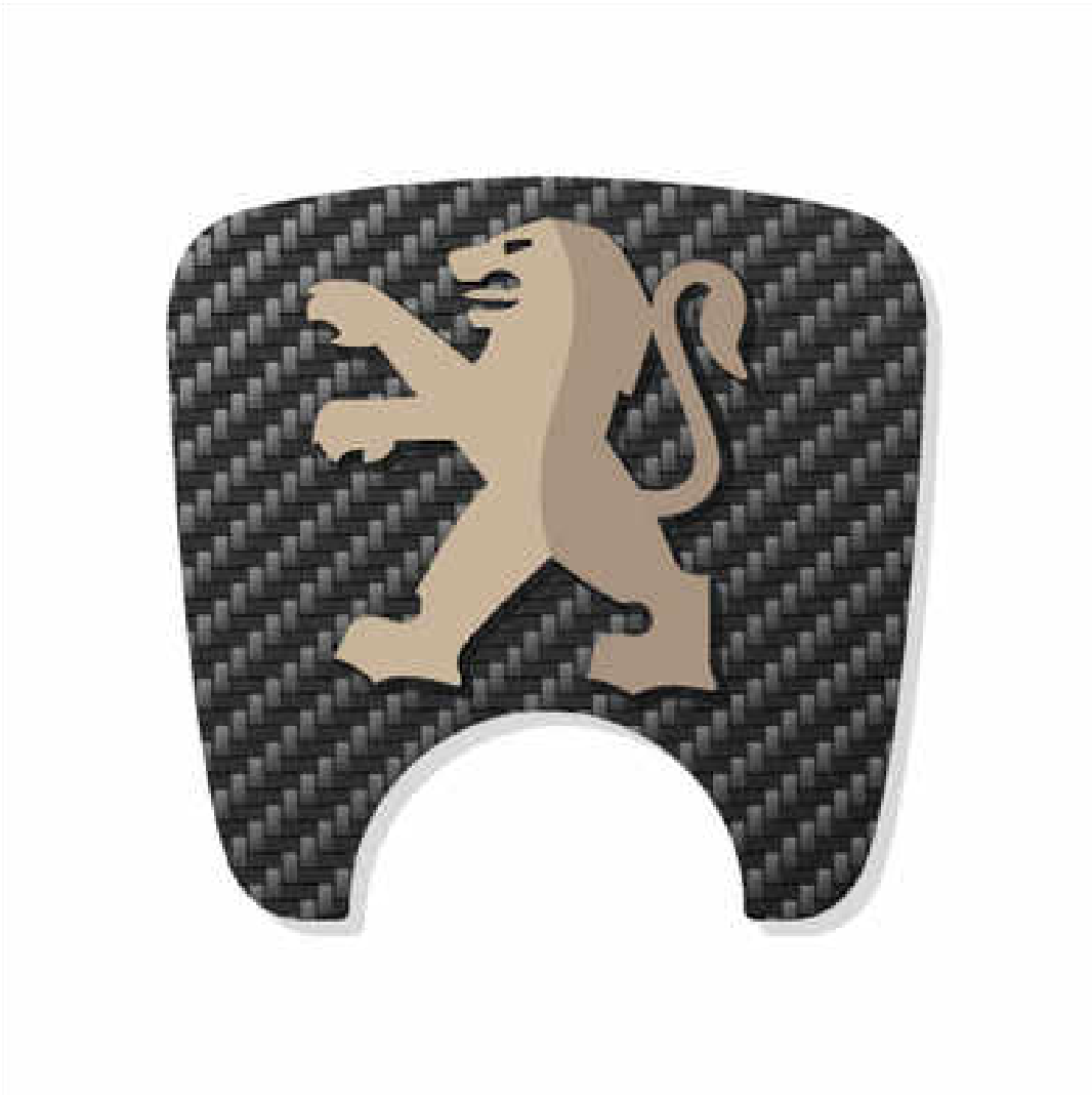 106 S2 Boot Lock Decal - Carbon