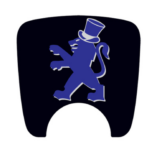 106 S2 Boot Lock Decal - Lion with Hat