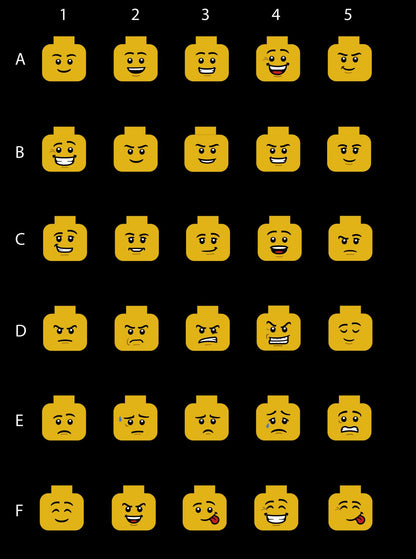 Face Carb Decals