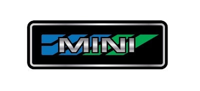 'Mini' Grille Badge - Blue/Green